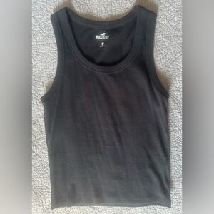Hollister Ribbed Scoop Neck Tank Top